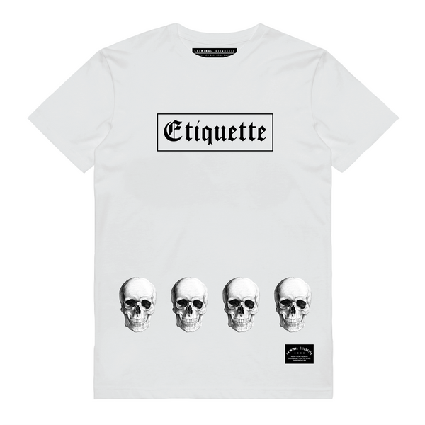 Men's Skull Etiquette T-Shirt