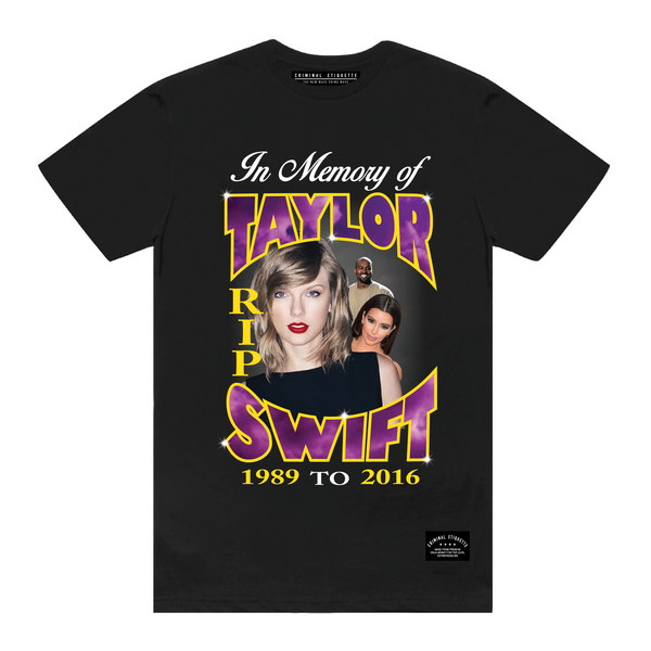 Men's RIP Taylor Swift T-Shirt  *LIMITED RELEASE*